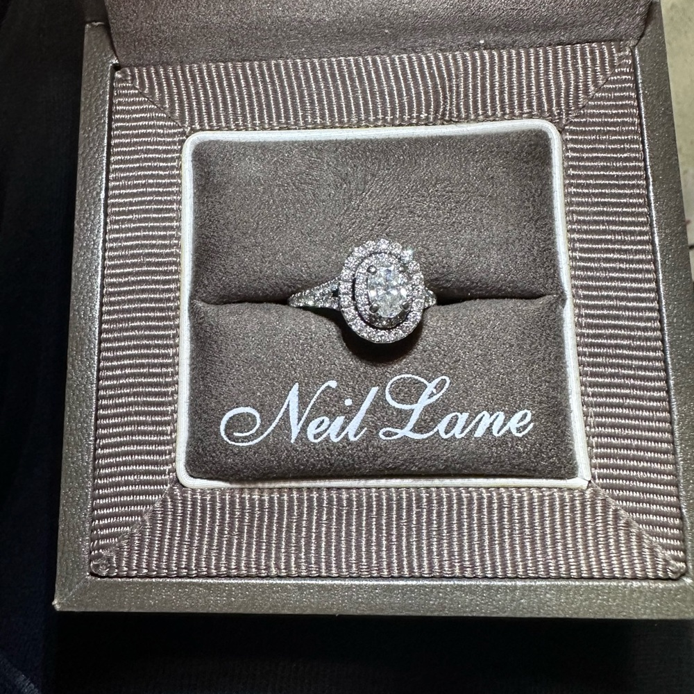 COPY - Neil Lane Engagement Ring 1-5/8 ct tw Diamonds 14K White Gold